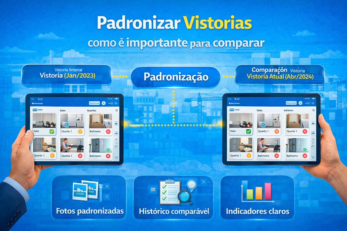     Padronização de vistorias